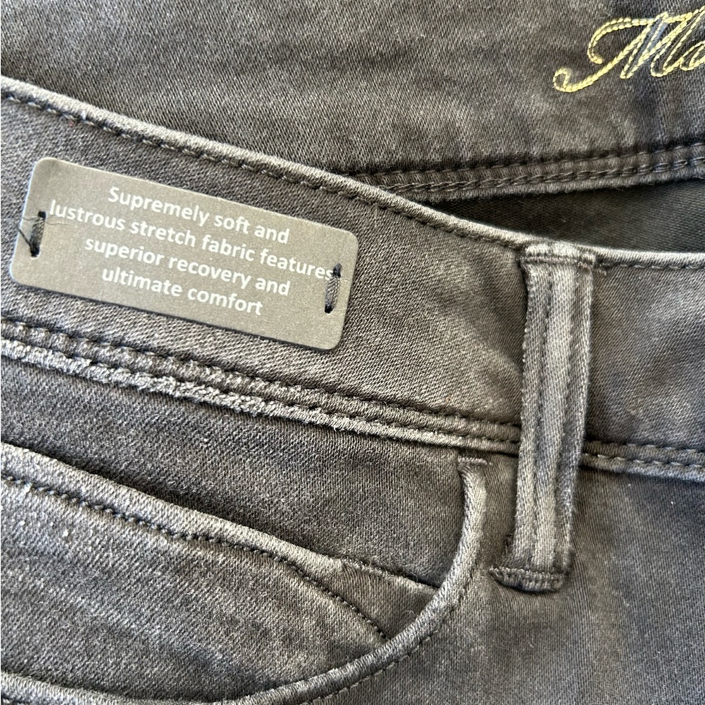 Mavi Gold Alexa Mid Rise Skinny Black Jean NWT 27 Stretch - Picture 10 of 11